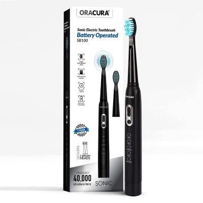 ORACURA SONIC BATTERY OPERATED ELECTRIC TOOTHBRUSH